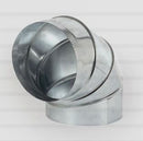 CROWN ADJT ELBOW 6" 26 GA