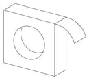 CROWN DUCT HANGER STRAP 28GA ROLL 100/10
