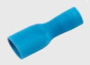 TERMINAL FULLY INSULATED FEMALE SLIP ON PACK OF 50 WIRE RANGE 16-14 TAB SIZE .250 (112776 NEW)