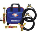 UNIWELD BASIC EVACUATION KIT BLACK 6FT, VALVE, METAL HOSE