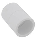 PVC COUPLING 1/2" WHITE