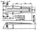 REACH-IN-DOOR HINGES 13"