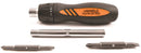 UNIWELD 6 IN 1 RATCHET SCREWDRIVE - R PKG 12