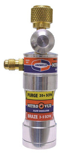 UNIWELD NITRO VIEW FLOW INDICATOR 1/4"F-IC - 1/4"F-OC