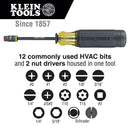 KLEIN TOOLS MULTI-BID SCREWDRIVERS 14-IN 1 (1/4,5/16)